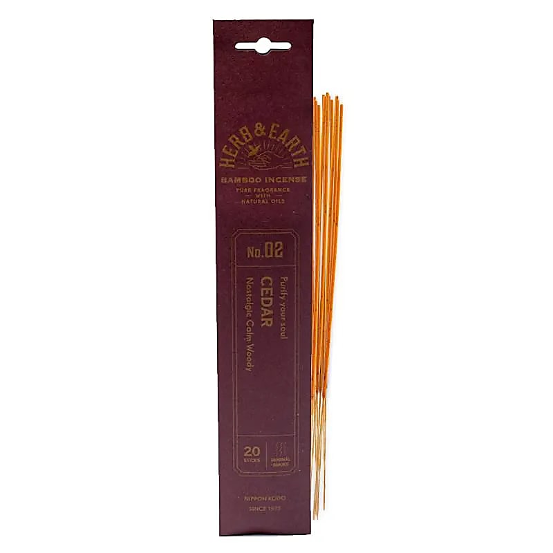 Nippon Kodo incienso de Cedro Herb & Earth