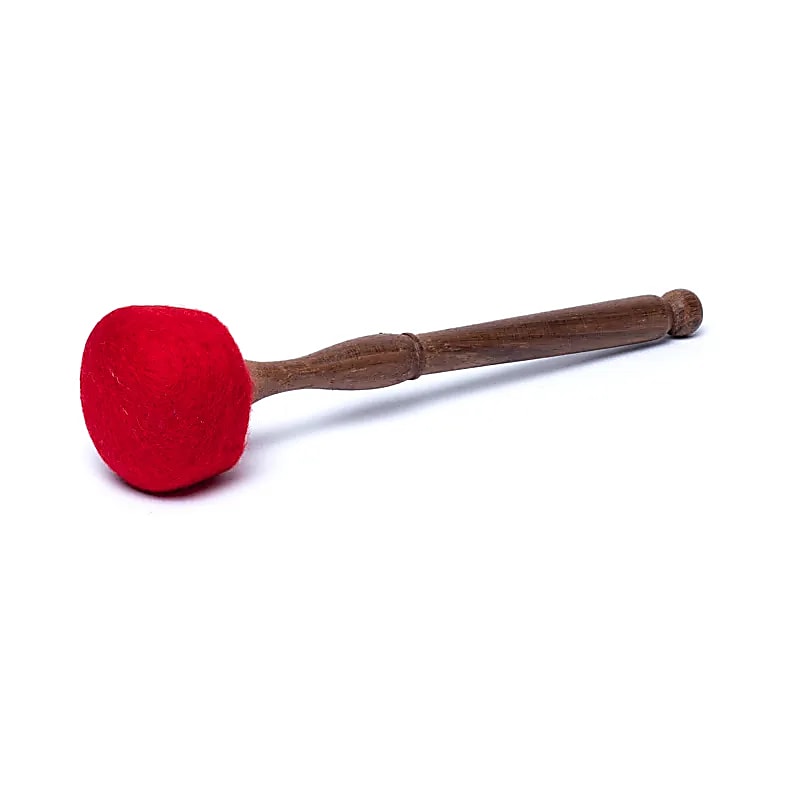 Klangschalen Filzschlägel M mit Holzgriff