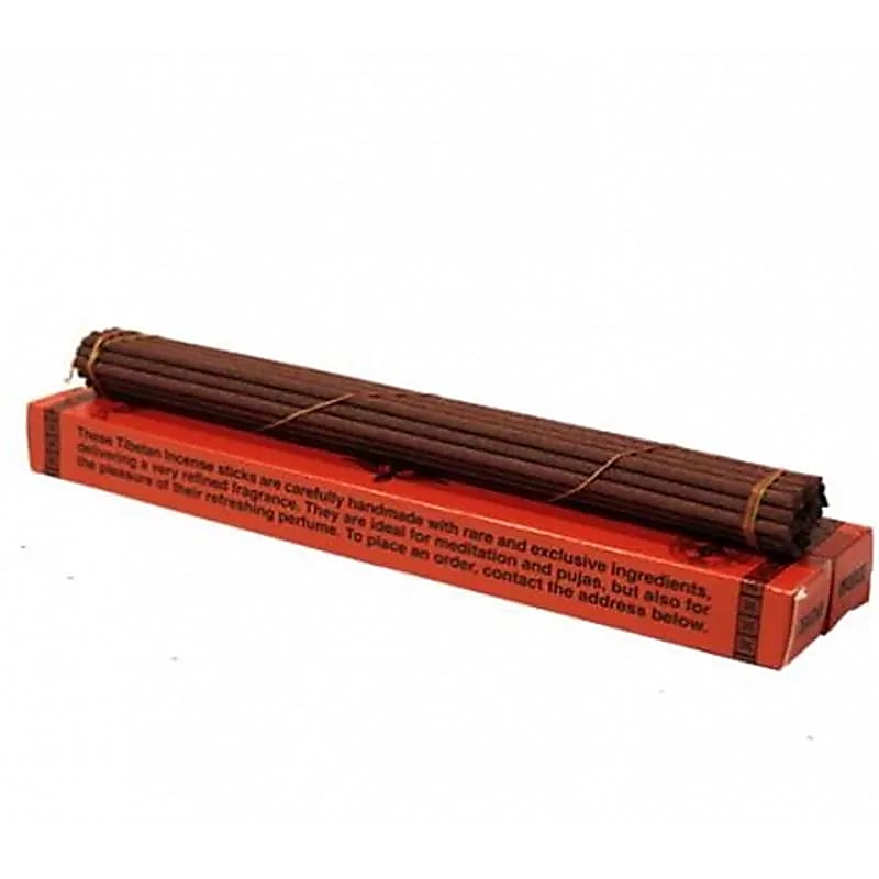 Encens Tibétain aux herbes boite rouge