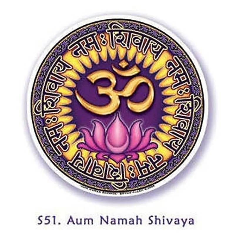 Adhésif verre/fenêtre Om Namah Shivaya