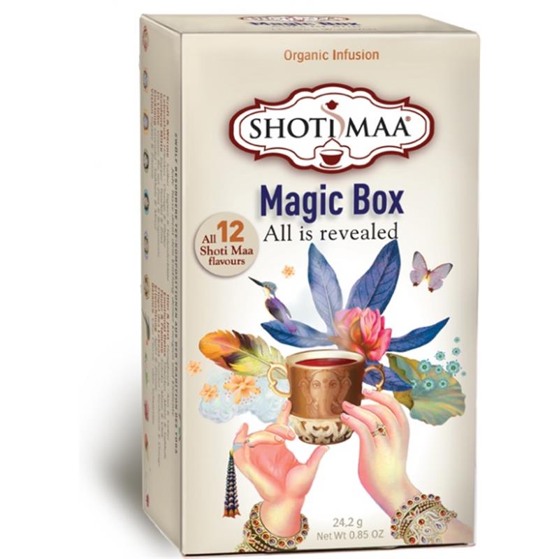 Shoti Maa Magische Box 12 Sorten Shoti Maa Tee Bio -- 24.2 g