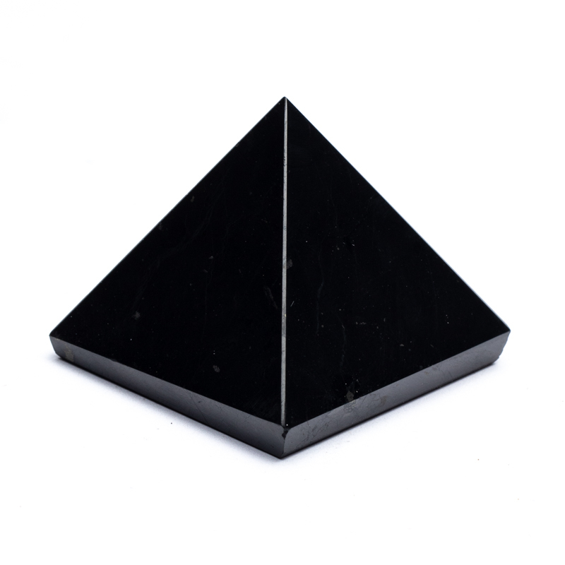 Shungitpyramide -- 4x4 cm