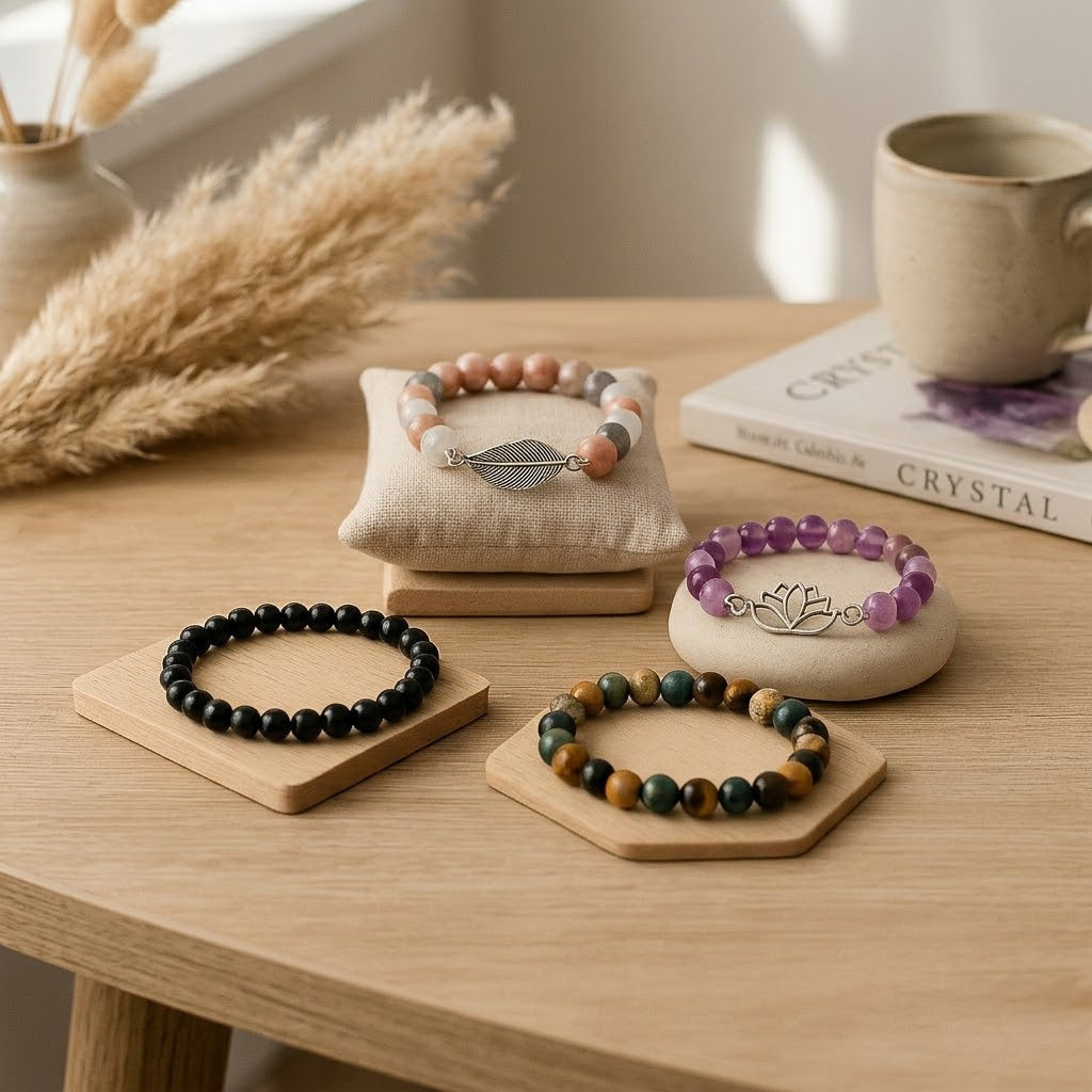 Gemstone bracelets