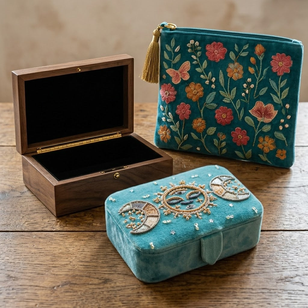 Cajas y bolsas de almacenamiento de joyas - mayorista