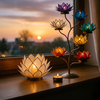 Lotus sfeerlichten - groothandel decoratieve kaarsenhouders