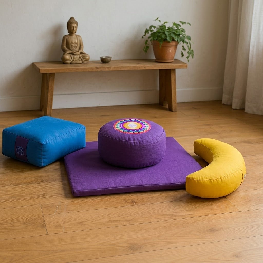 Cojines y esterillas de meditación chakra - yoga y meditación mayorista