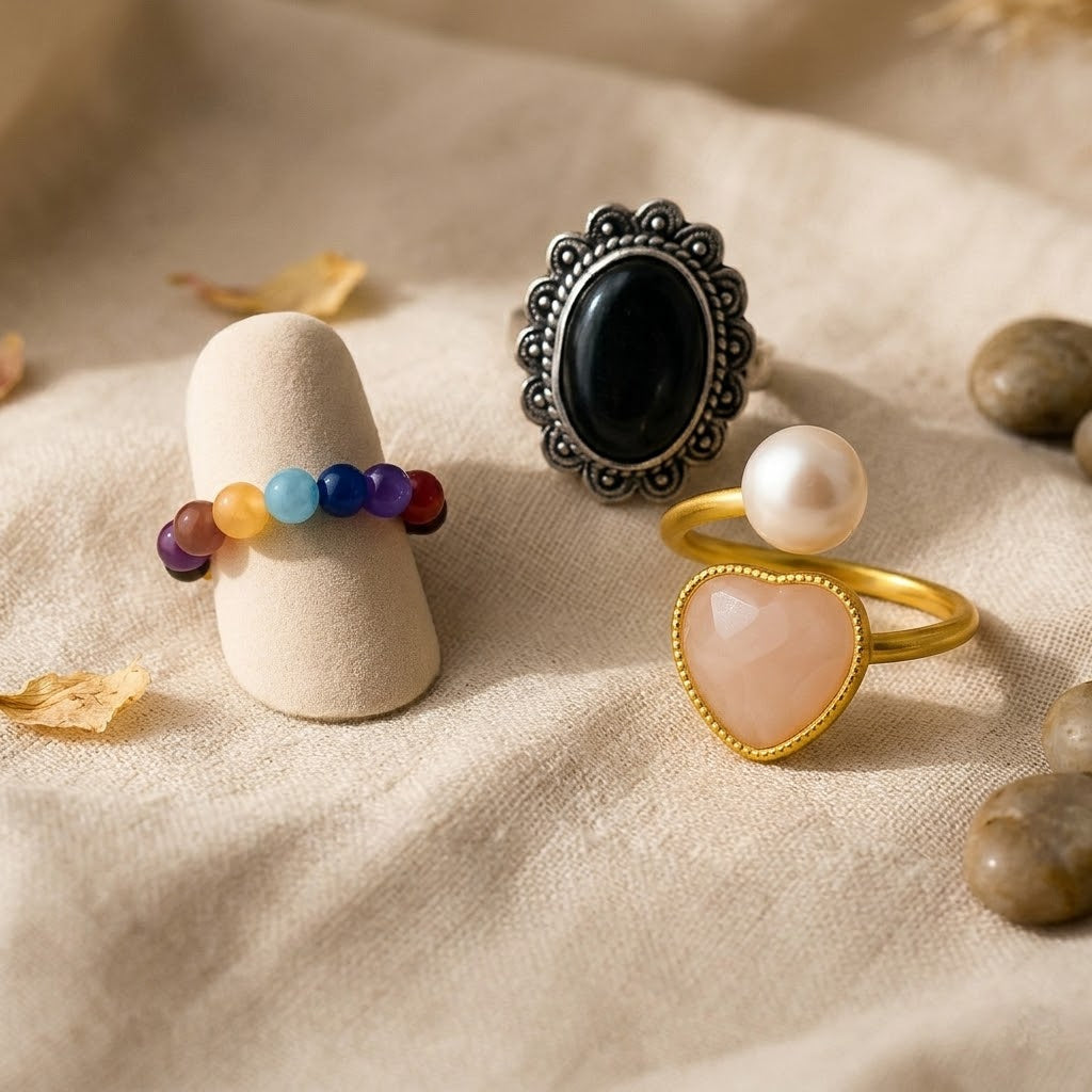 Ringe-Kollektion – spiritueller Schmuck Großhandel