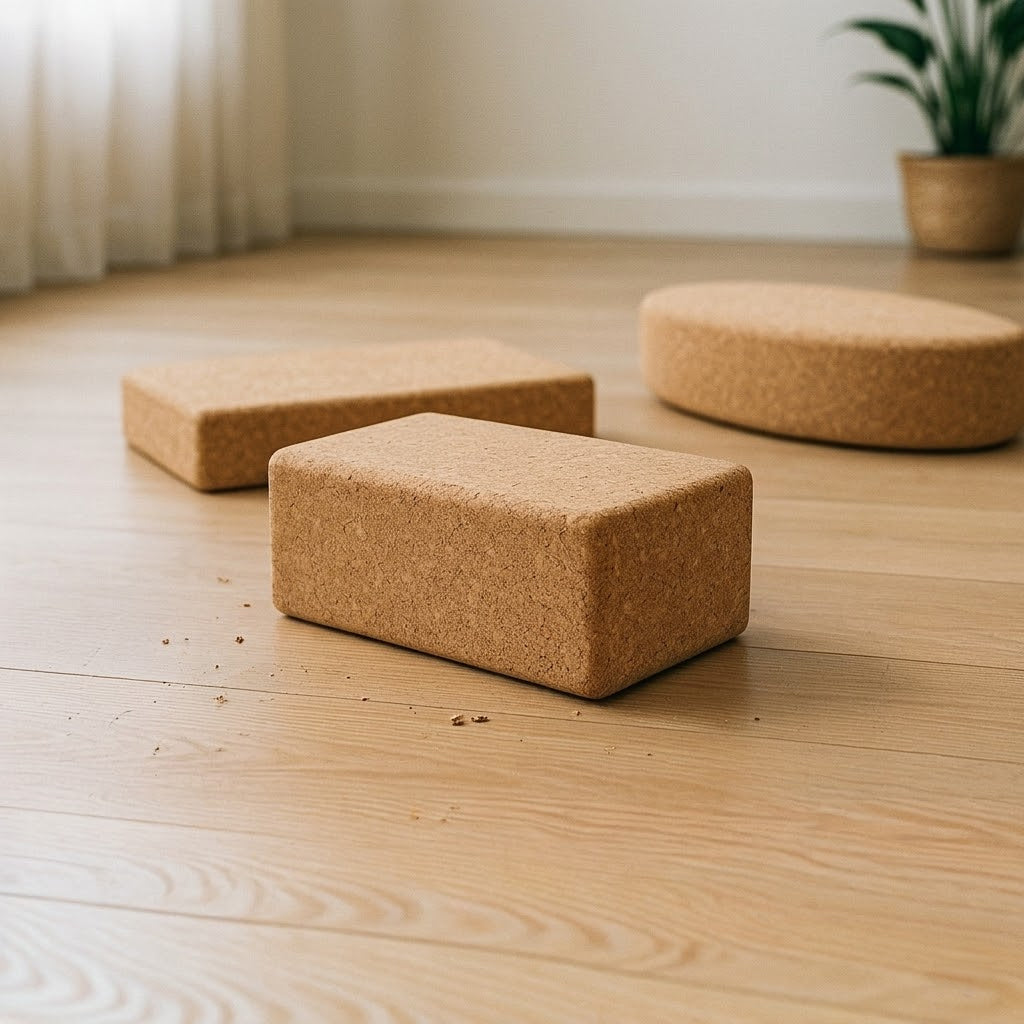 Cork yoga props - yoga accessories wholesale