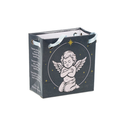 Angel Cross your Heart in gift bag Polyresin thumb