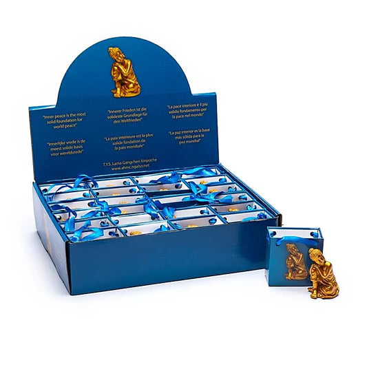 Relaxing Buddha in gift bag
