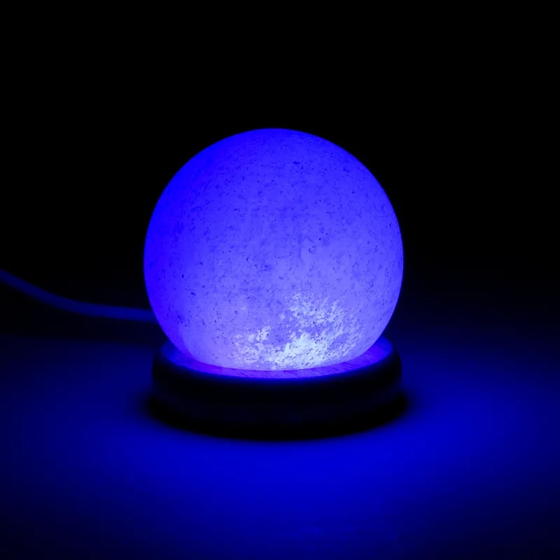 Mini Mood Salzlampe Kugel USB LED großhandel
