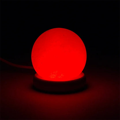 Mini Mood Salzlampe Kugel USB LED