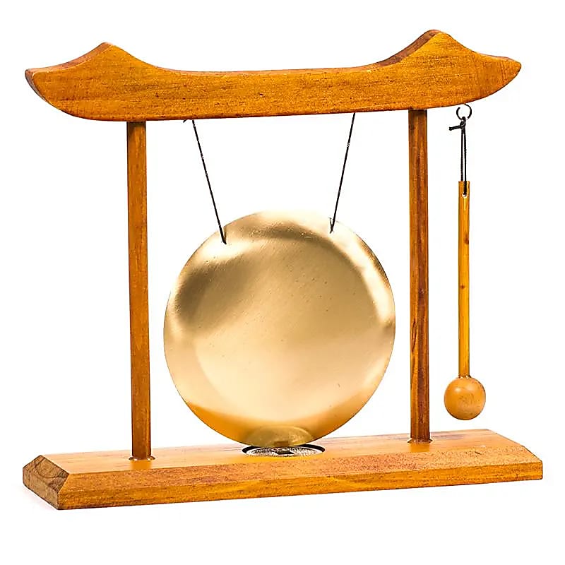 Table Chime with redwooden frame & sounder