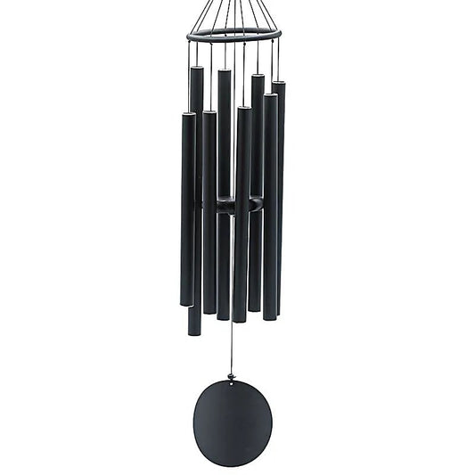 Windspiel 'Pure sound' Tonleiter schwarz