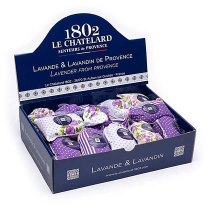 Lavendel & Lavandin Säckchen Lila in Kartondisplay thumb