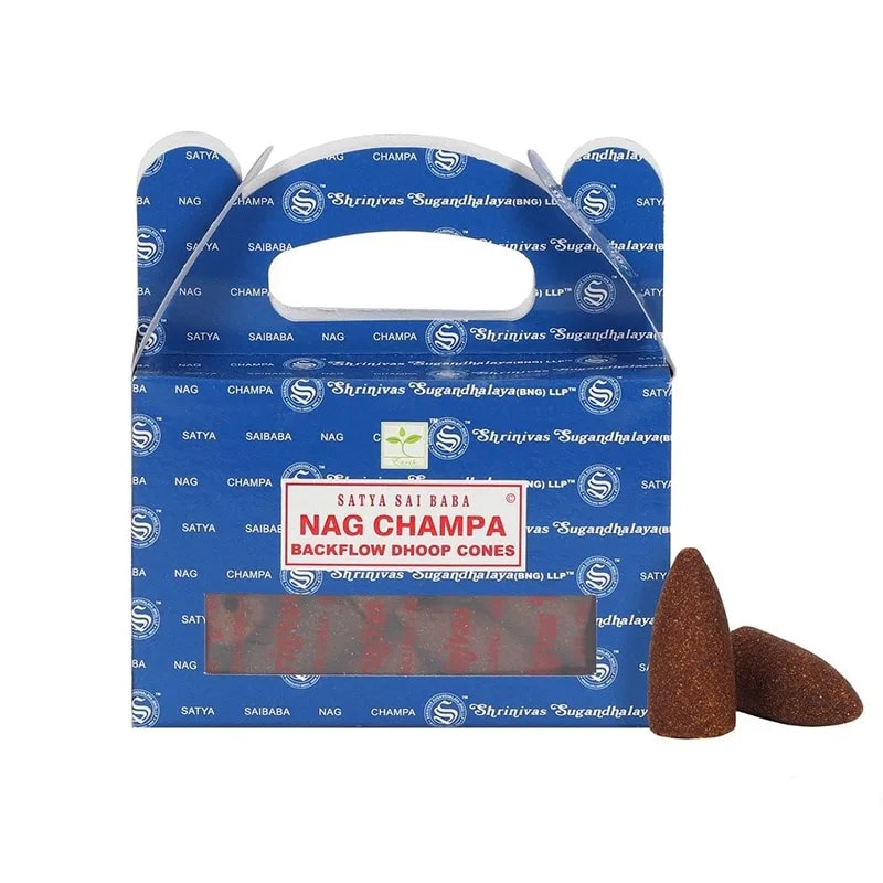 Conos de incienso de reflujo Nag Champa