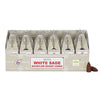 White sage backflow incense cones