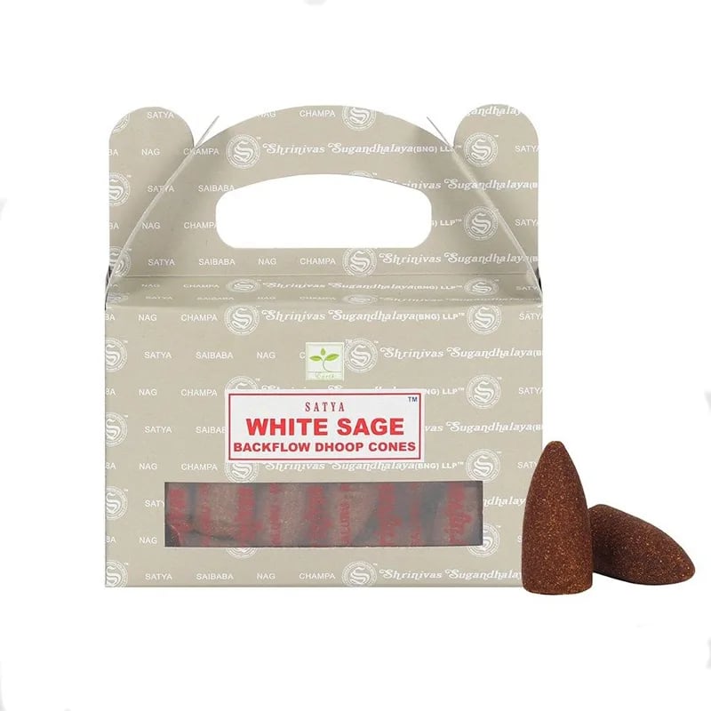 Witte salie backflow wierookkegels groothandel