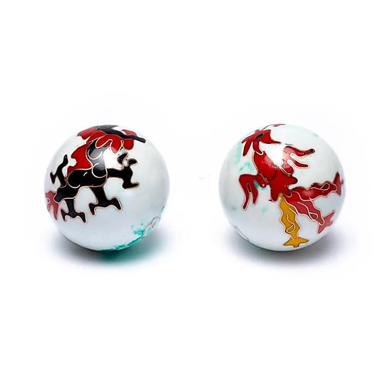 Bolas de salud con Dragón y Fénix