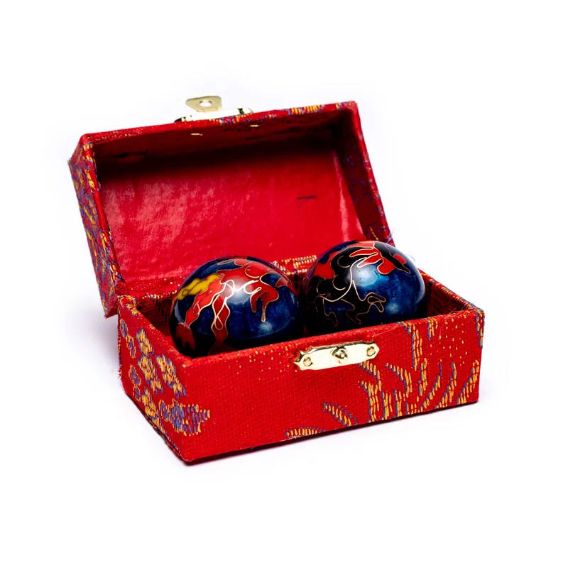Boules de santé Qi Gong Phénix dragon bleu de gros