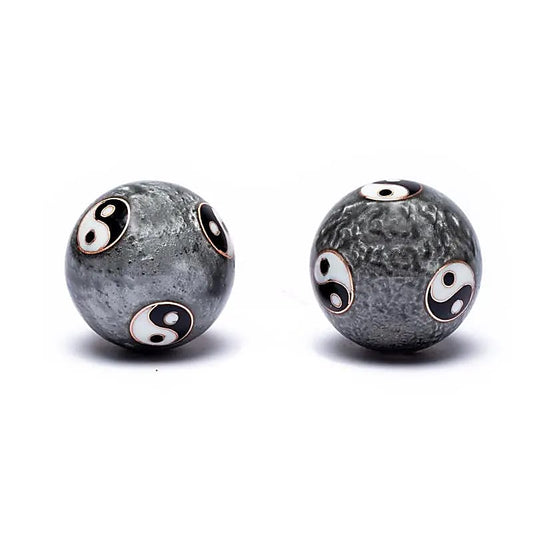 Bolas de salud Yin Yan Tai Chi gris