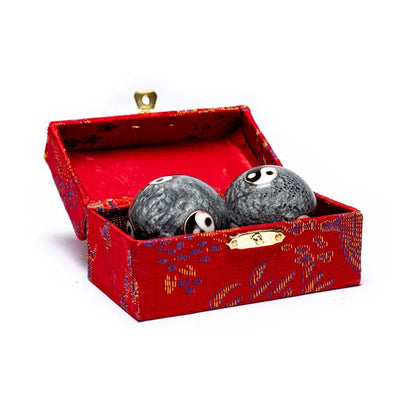 Health Balls Yin Yang Tai Chi grey wholesale thumb