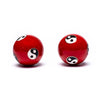 Sfere Qi Gong Yin Yang rosso