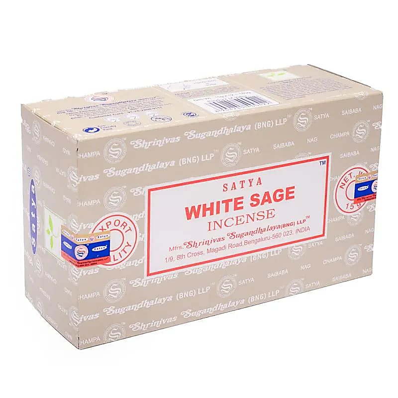 Incienso Satya salvia blanca