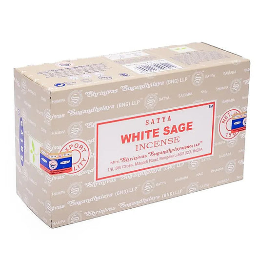 Incienso Satya salvia blanca