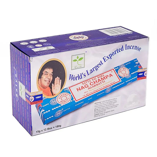Incienso Satya Nag Champa Agarbatti varitas clásicas