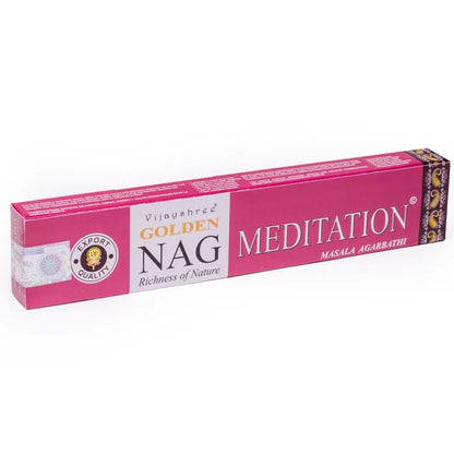 Incienso Golden Nag Meditation al por mayor thumb