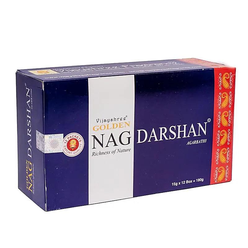 Räucherstäbchen Golden Nag Darshan