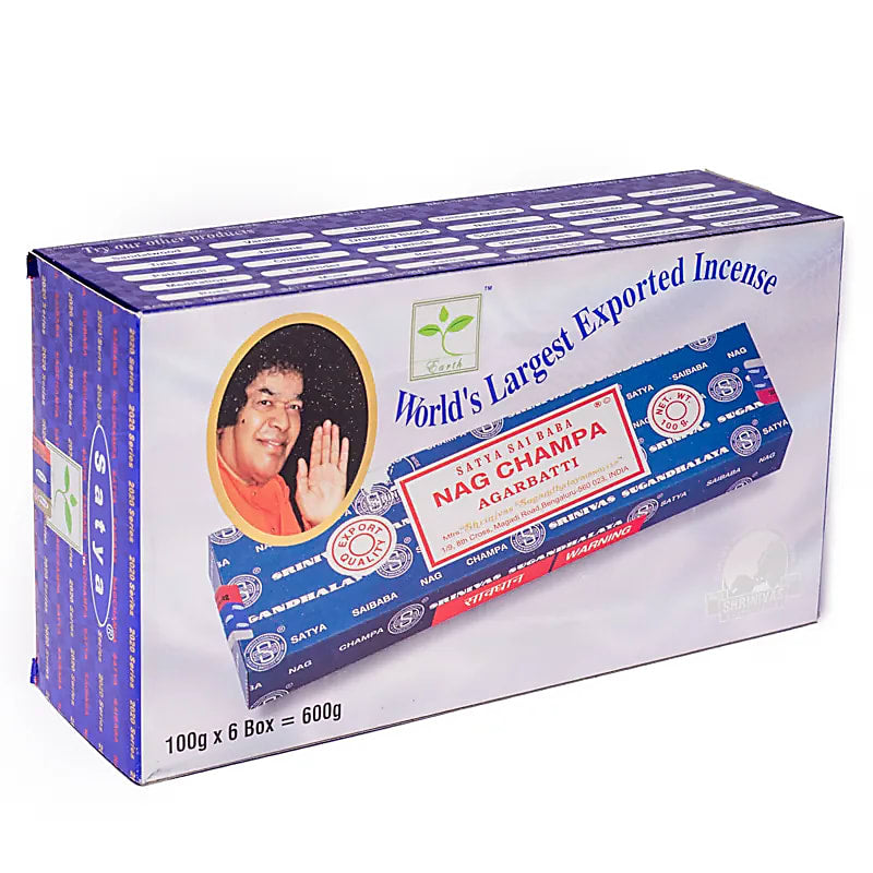 Incienso Satya Nag Champa paquete maxi