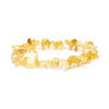 Armband citrien chips elastisch