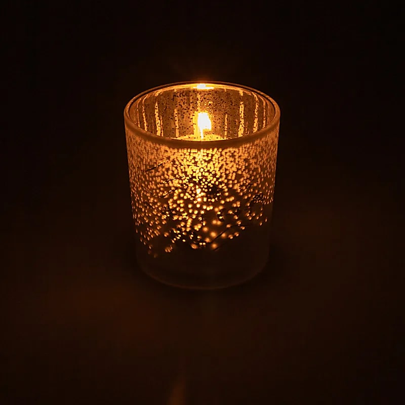 Kerzenhalter gefrostet/metallic spirituelle Hände großhandel