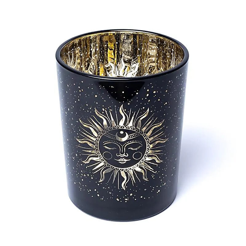 Kerzenhalter schlafender Mond und Sonne