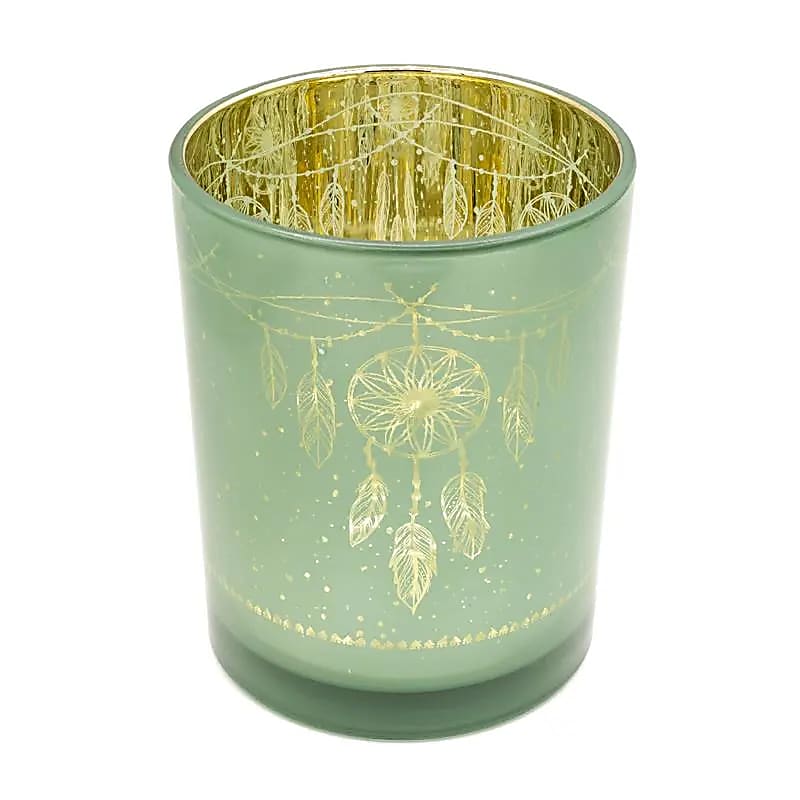 Photophore métallique Attrape-rêves