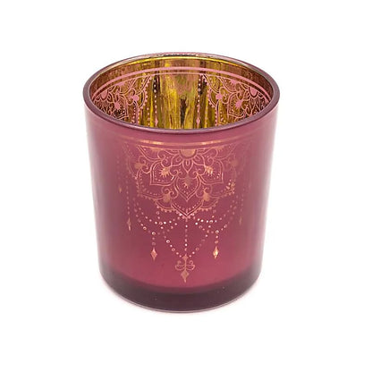 Kerzenhalter metallic Mandala thumb