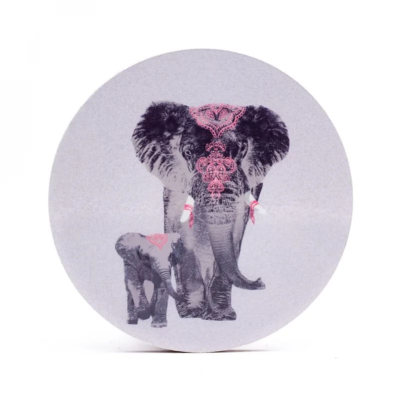 Sous-verres Elephant lot de 6 MDF