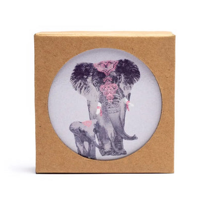 Sous-verres Elephant lot de 6 de gros thumb