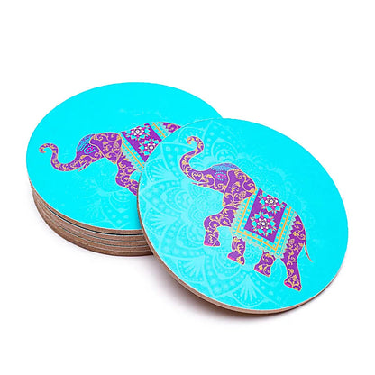 Sottobicchieri Elefante indiano set da 6 thumb