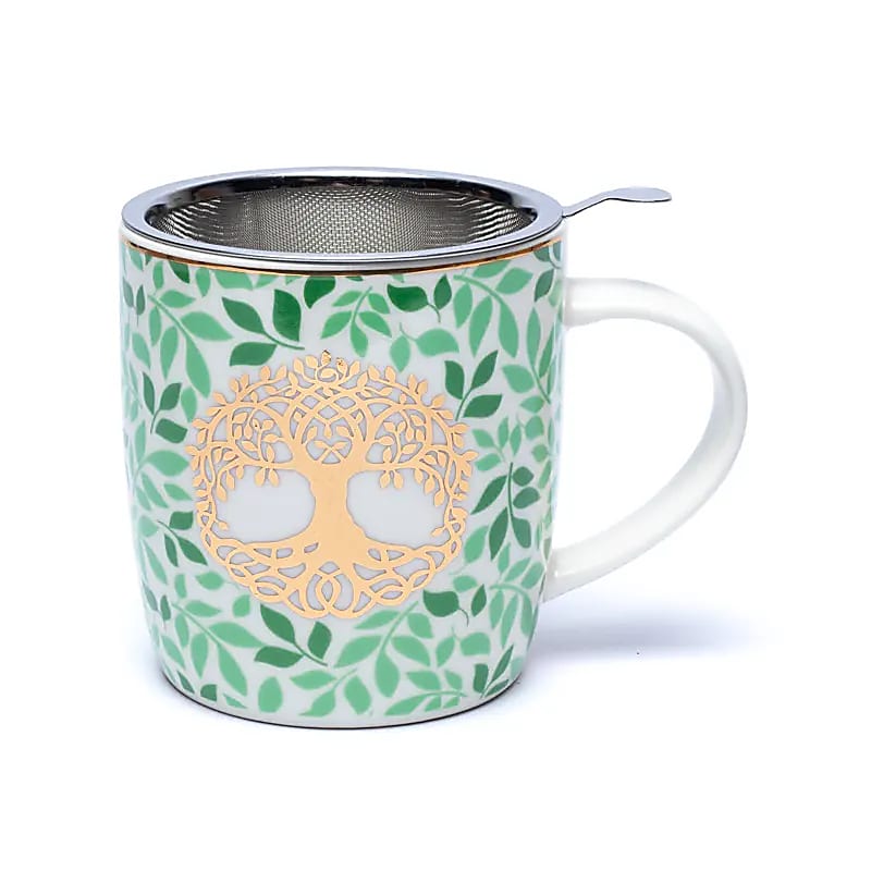 Taza de té con infusor Árbol de la Vida al por mayor
