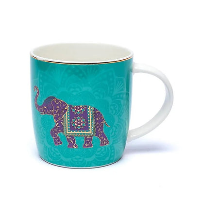 Tea Infuser Mug Indian Elephant thumb