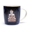 Tea Infuser Mug Buddha blue