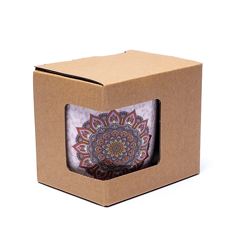 Comprar Taza de té con infusor Mandale purpura