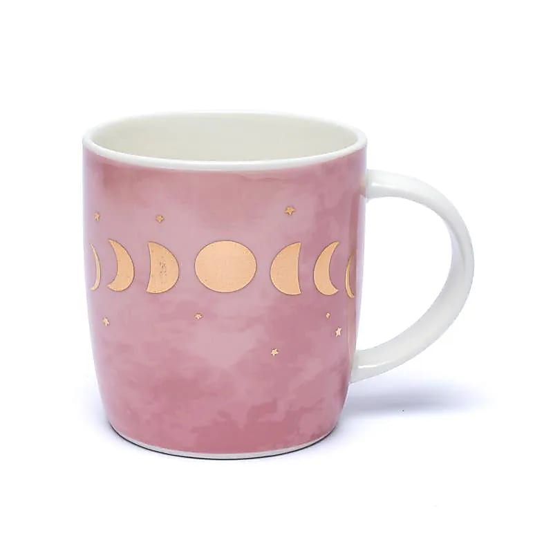 Tea Infuser Mug Moon Phases