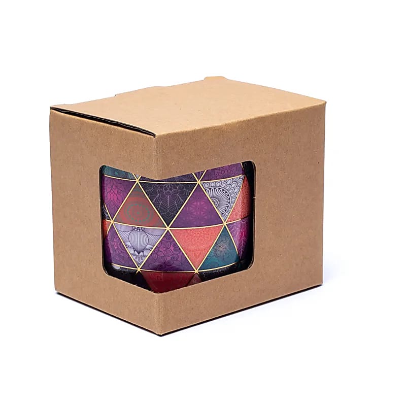 Teetasse mit Sieb Patchwork