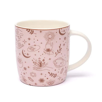 Teetasse mit Sieb Mystische Symbole thumb