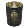 Kerzenständer gefrosted/metallic Mystical Flower of Life