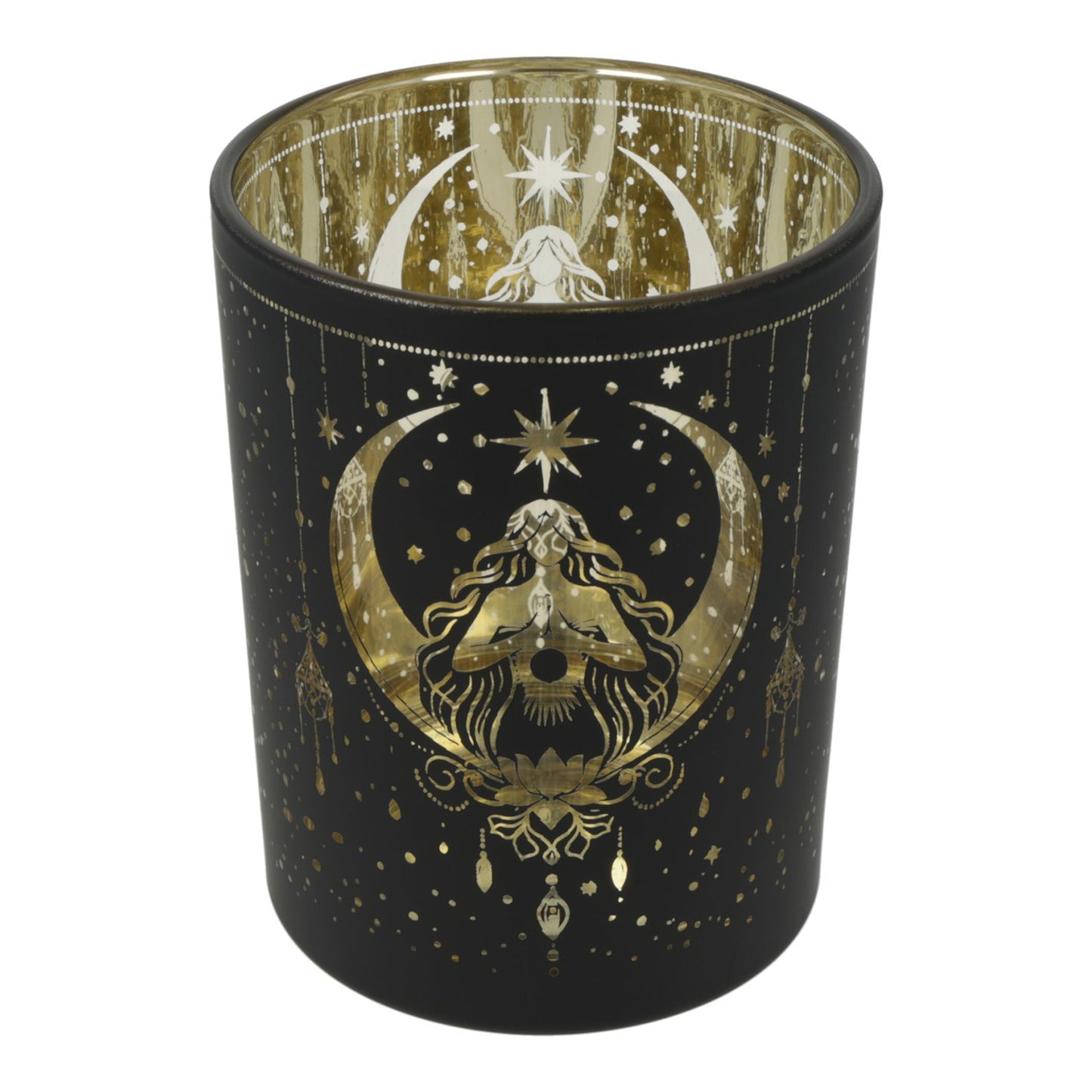 Kerzenständer gefrosted/metallic Mystical Goddess
